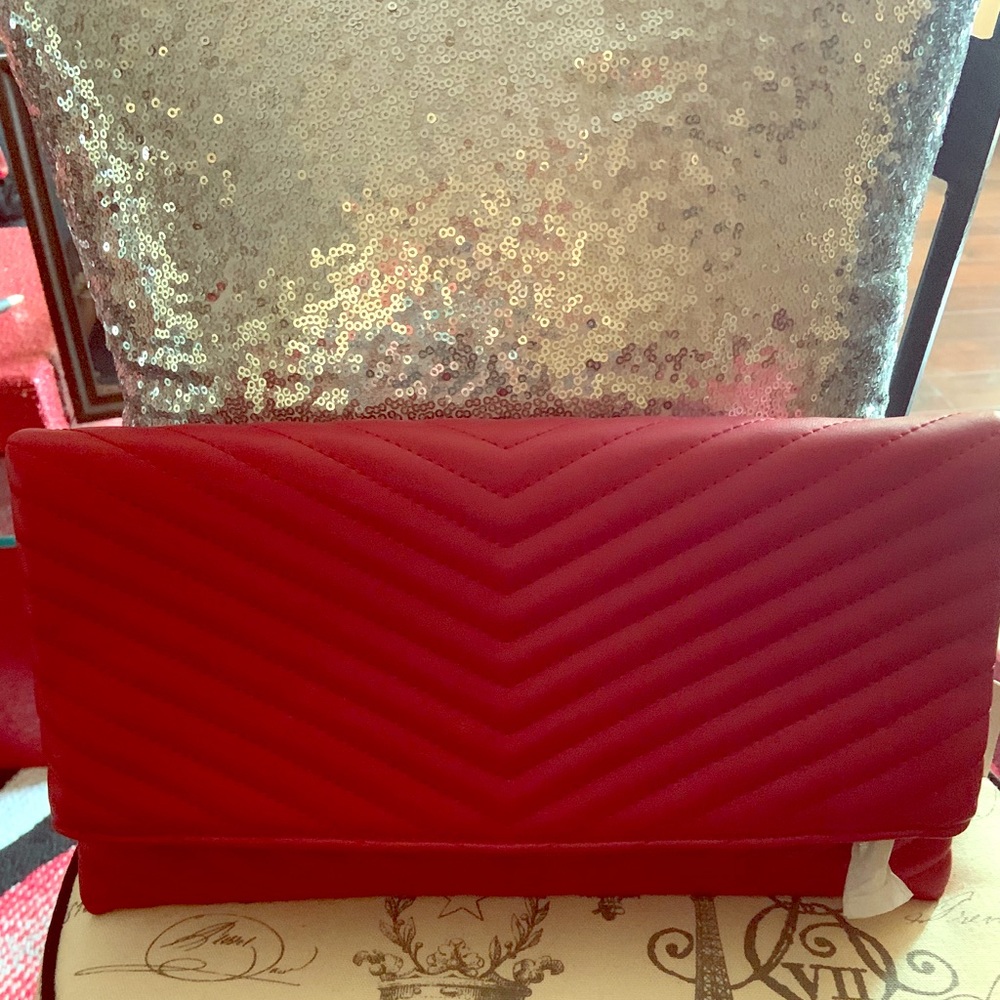 New Red Clutch